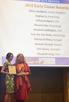 Early Career Award with Dr. Anne Berman from Karolinska Institutet